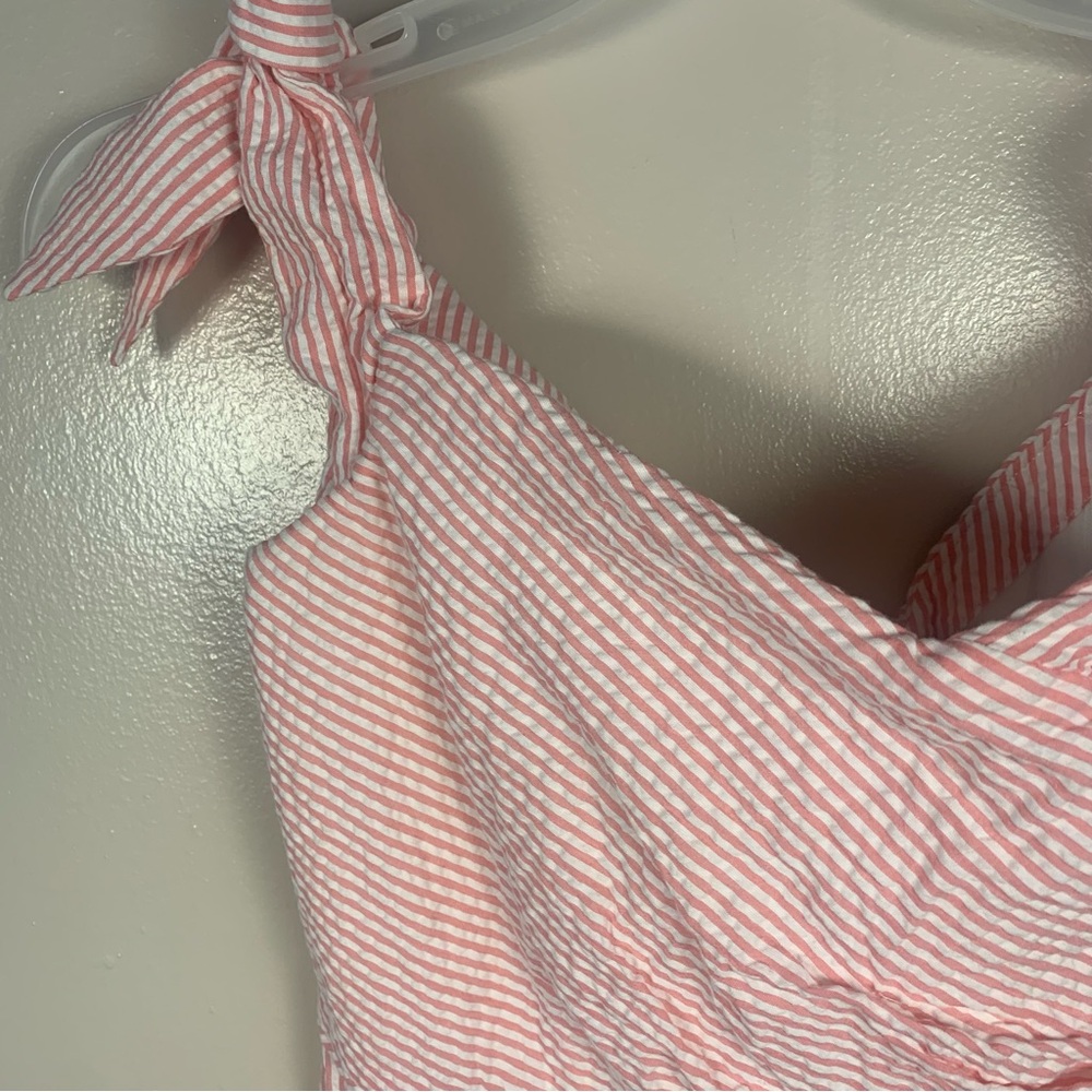 J.Crew Party Striped Off Shoulder Boned Dress - Picture 3 of 13
